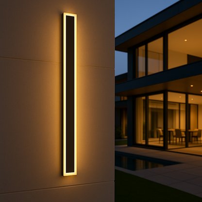 LYNQ – Applique Murale LED Extérieure Moderne pour Jardin, Terrasse et Balcon