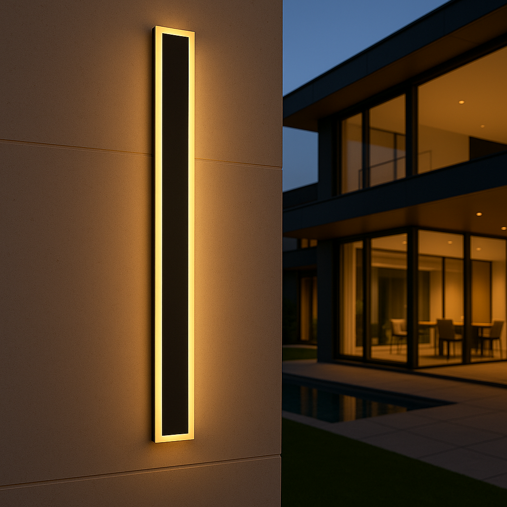 LYNQ – Applique Murale LED Extérieure Moderne pour Jardin, Terrasse et Balcon