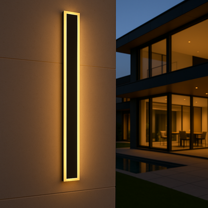 LYNQ – Applique Murale LED Extérieure Moderne pour Jardin, Terrasse et Balcon