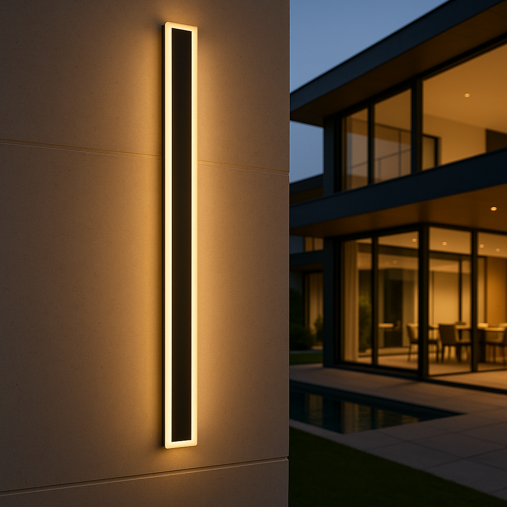 LYNQ – Applique Murale LED Extérieure Moderne pour Jardin, Terrasse et Balcon
