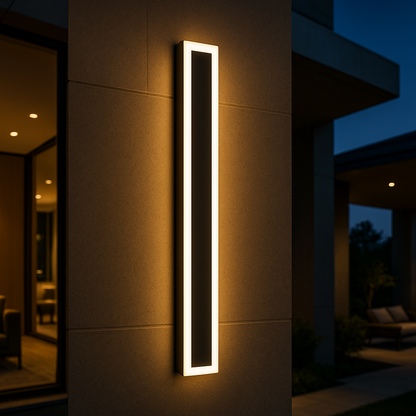 LYNQ – Applique Murale LED Extérieure Moderne pour Jardin, Terrasse et Balcon