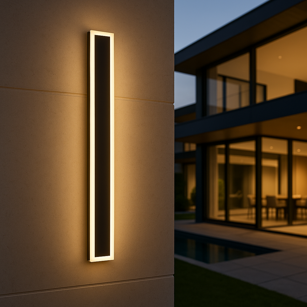 LYNQ – Applique Murale LED Extérieure Moderne pour Jardin, Terrasse et Balcon