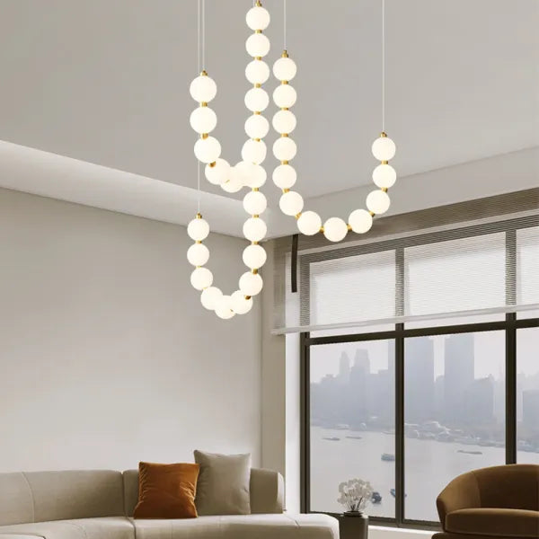 ÉclatLuxe - Lustre en Collier Élégant