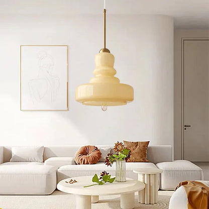 FormaLume | Plafonnier en Verre Élégant de Style Bauhaus