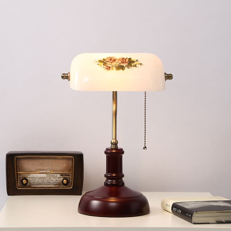 EvoLicht - Lampe de Table Vintage en Demi-Cylindre