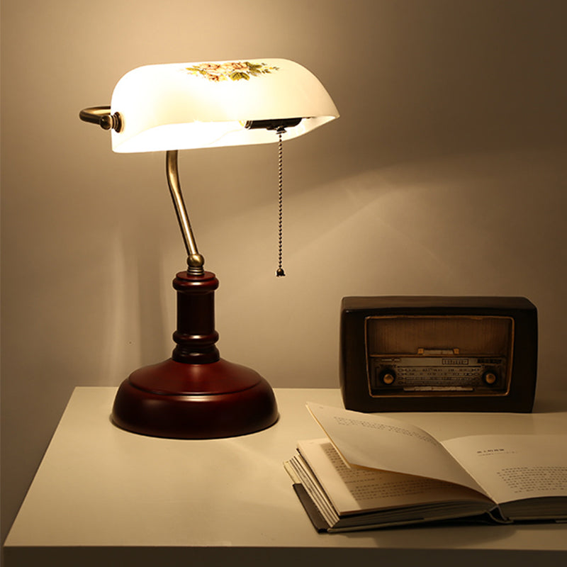 EvoLicht - Lampe de Table Vintage en Demi-Cylindre