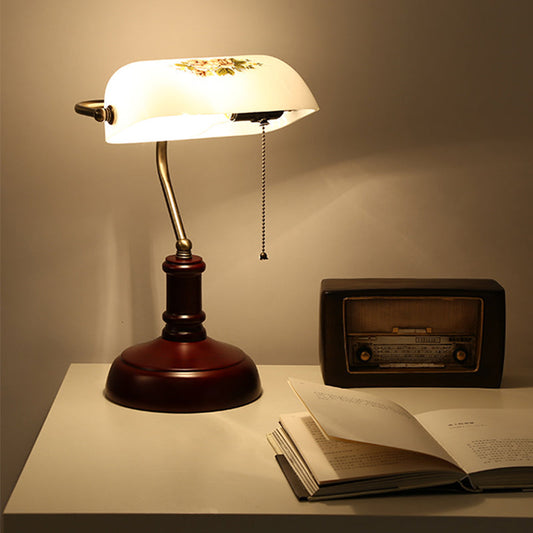 EvoLicht - Lampe de Table Vintage en Demi-Cylindre