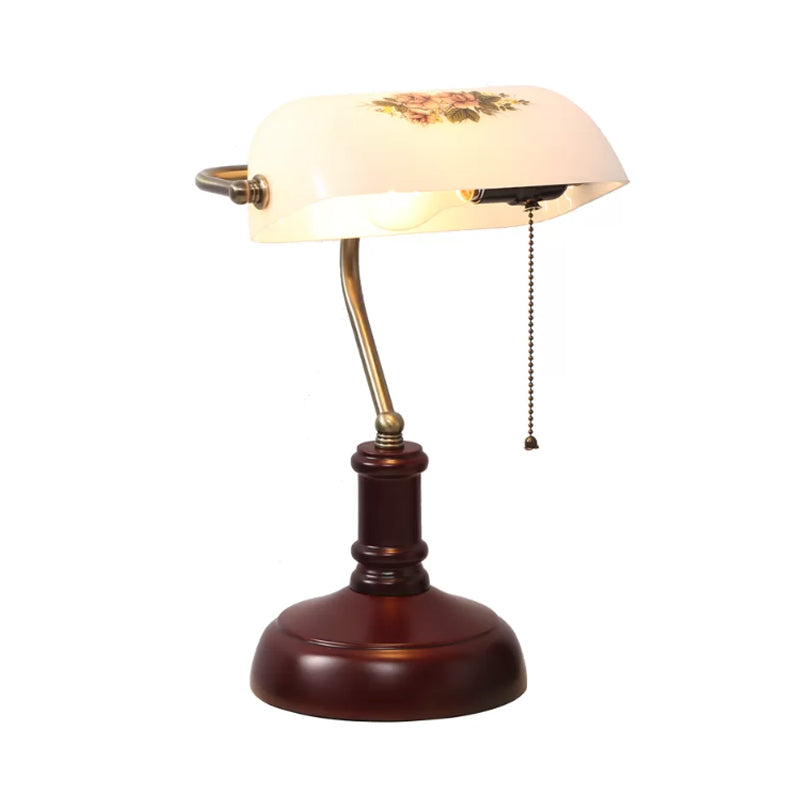 EvoLicht - Lampe de Table Vintage en Demi-Cylindre