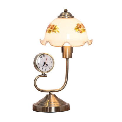 FloraGlow - Lampe de Table en Forme de Fleur au Style Campagnard