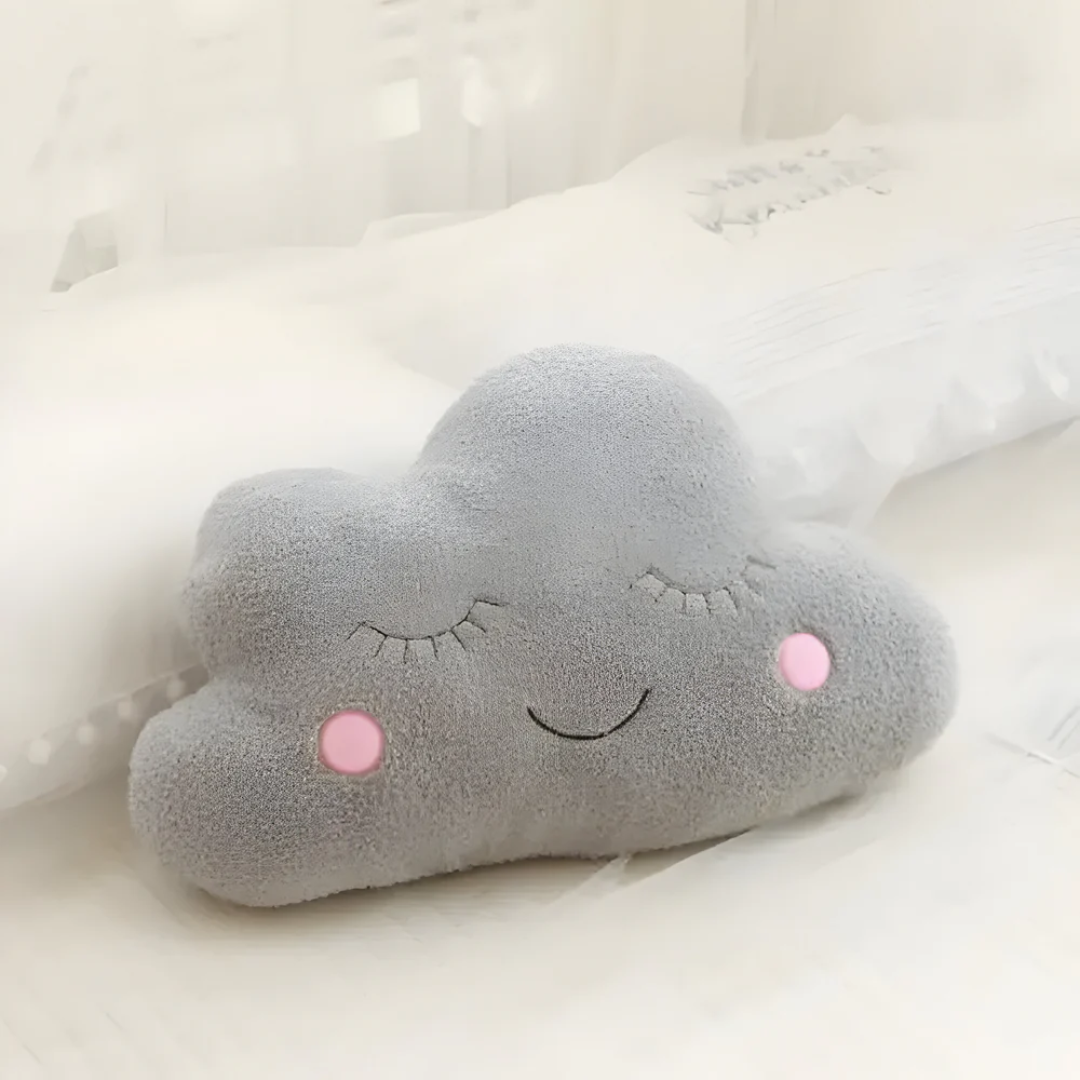 LazivDouceur – Coussin Peluche Ultra-Moelleux | Nuage, Étoile, Lune ou Goutte