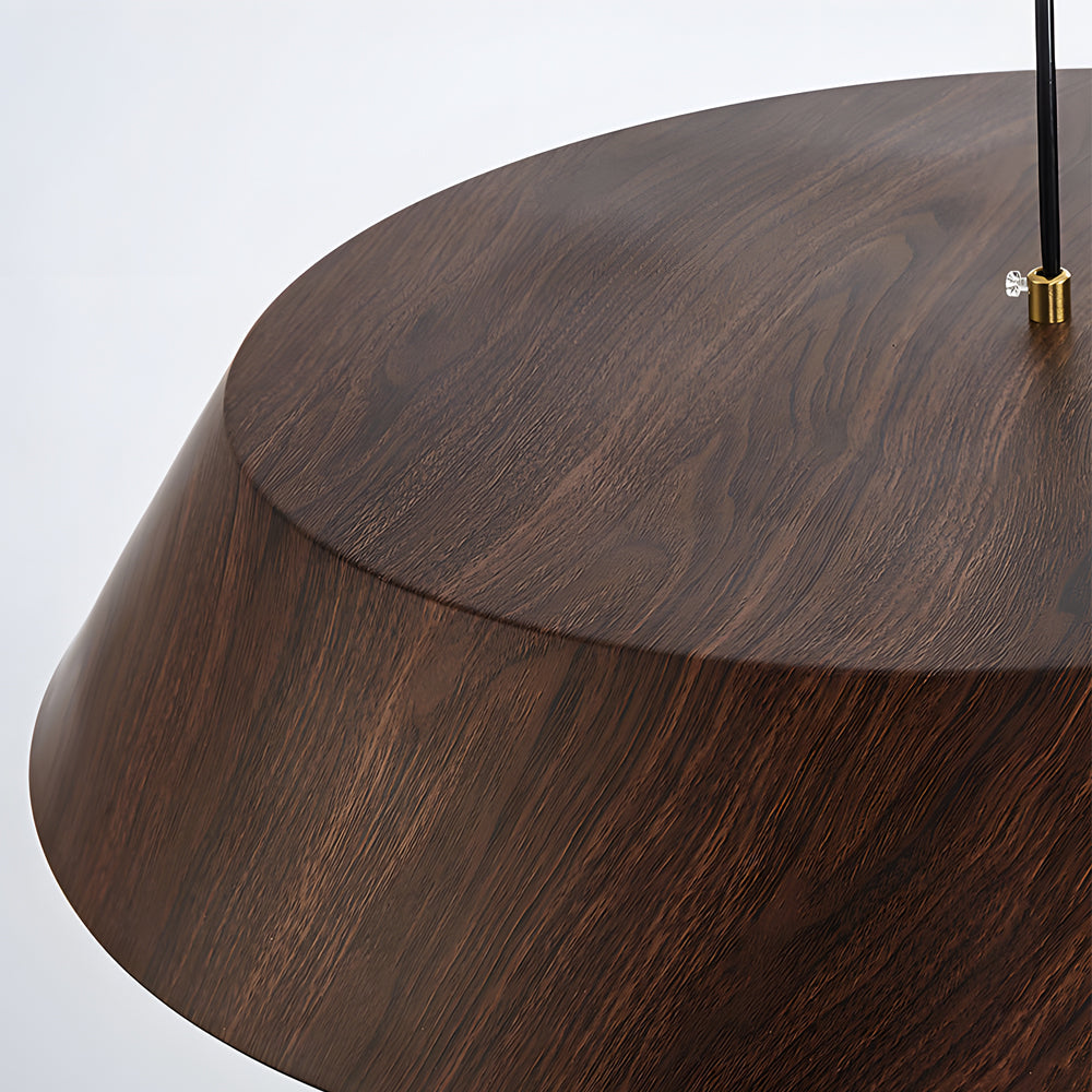 ZenCircle – Suspension LED en bois au style japonais