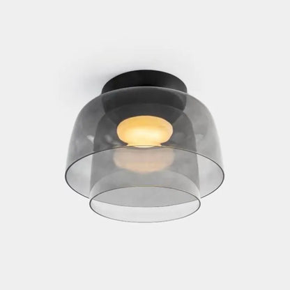 GlassLuxe – Lumière de Plafond Médiévale