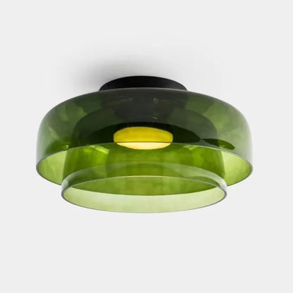 GlassLuxe – Lumière de Plafond Médiévale