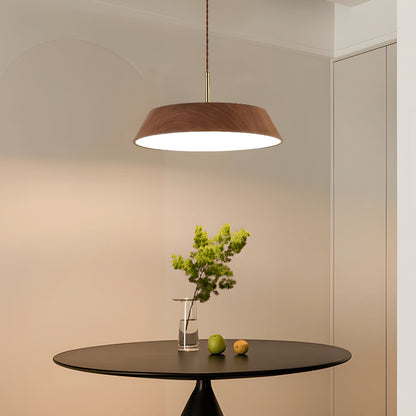 ZenCircle – Suspension LED en bois au style japonais