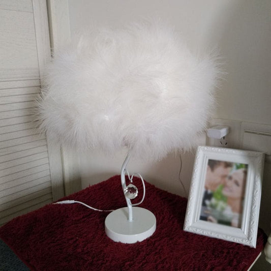 EvoGlow - Lampe de Table Scandinavian Feather Cloud