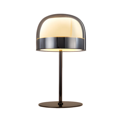 Equatore - Lampe de Table en Verre avec Éclairage Nocturne à Deux Couches