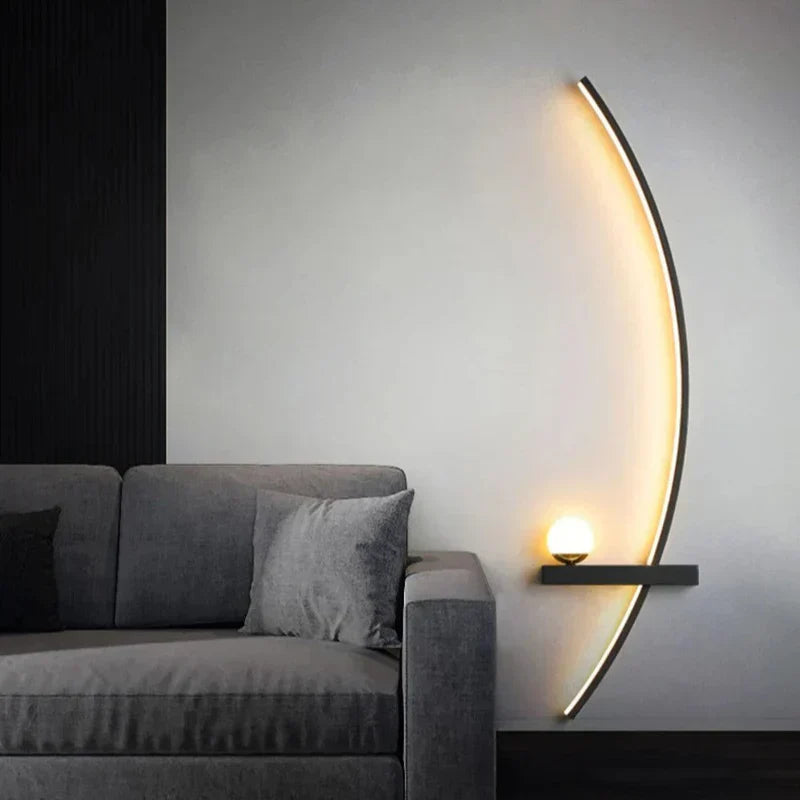 Lumosphere Glow - Applique murale LED minimaliste