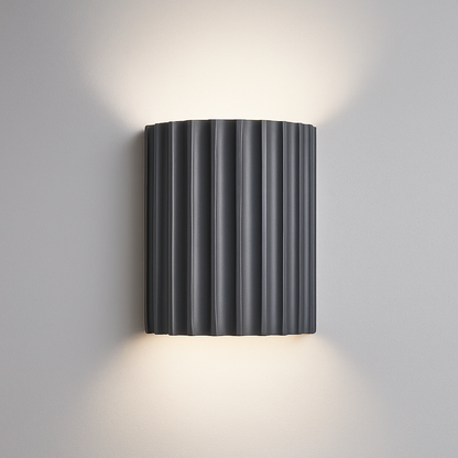 ArtiGlow | Applique Murale Moderne en Résine – Éclairage LED Artistique – 14 x 8 x 16,5 cm