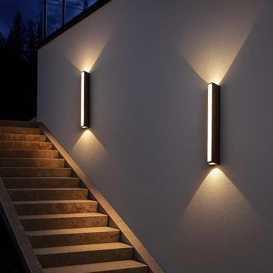 FERLINO | Applique Murale Extérieure LED – Design en Aluminium – IP65 – Disponible en 4 Puissances