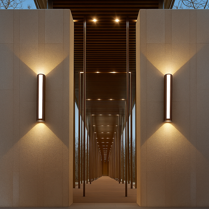 FERLINO | Applique Murale Extérieure LED – Design en Aluminium – IP65 – Disponible en 4 Puissances