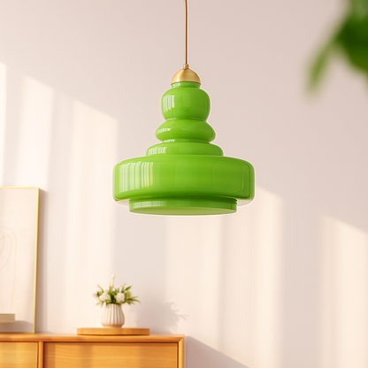 FormaLume | Plafonnier en Verre Élégant de Style Bauhaus