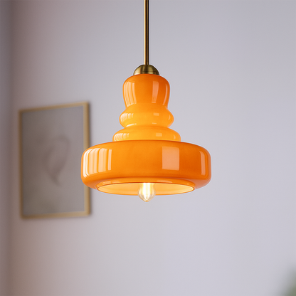FormaLume | Plafonnier en Verre Élégant de Style Bauhaus