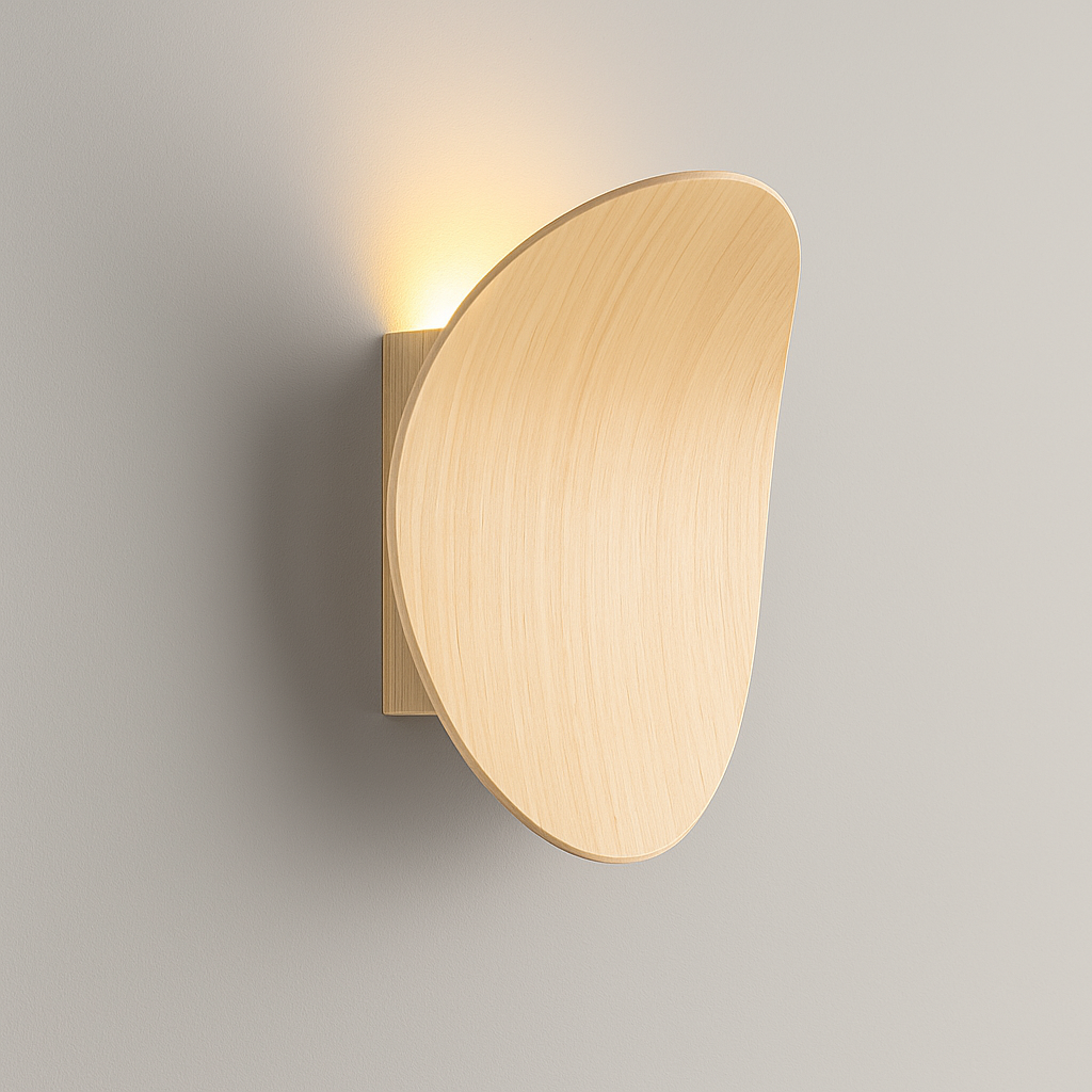Pendu Sienne – Applique Murale Minimaliste en Teinte Terre – LED 5W – Design en Aluminium