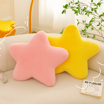 GlyroÉtoile – Coussin Étoile Ultra-Doux | 40 cm | Décoratif & Confortable
