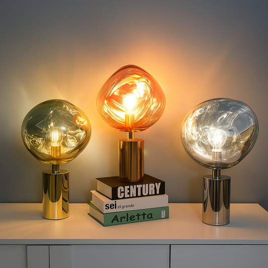 Meltique – Lampe Fondante Design Contemporain | Style Avant-Gardiste | Douille E27