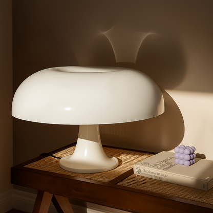 AtmosphereGlow | Lampe Champignon Orange – Design Rétro & Moderne – 3 Tons de Lumière
