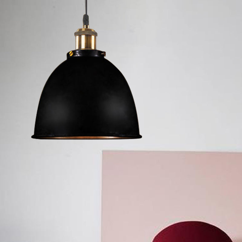 DomeLight - Suspension en fer forgé atmosphérique