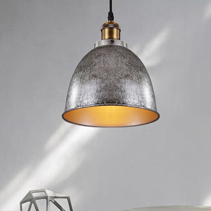 DomeLight - Suspension en fer forgé atmosphérique