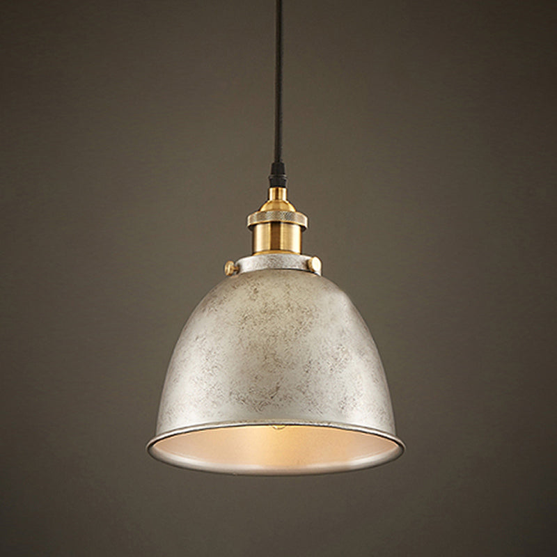 DomeLight - Suspension en fer forgé atmosphérique