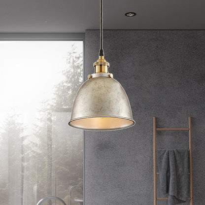 DomeLight - Suspension en fer forgé atmosphérique