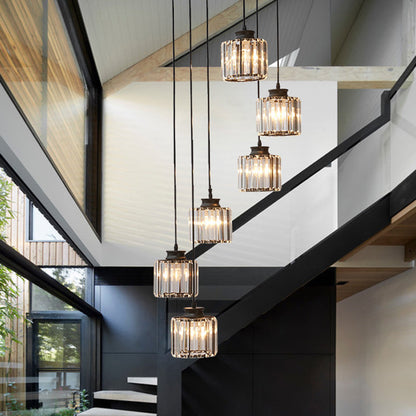 LumiDrum - Suspension en aluminium moderne