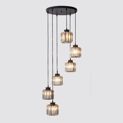LumiDrum - Suspension en aluminium moderne