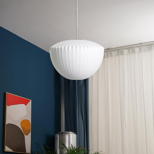 ÉclatBulle – Suspension en Verre et Bois Design Moderne
