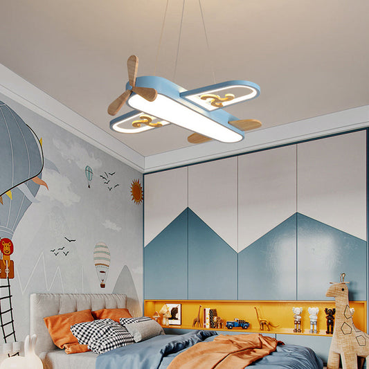 FlyLight – Suspension LED avion pour chambre enfant