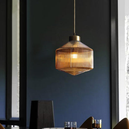 ÉclatRond - Lustre Trommel Contemporain