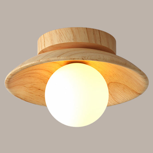 ChicWood | Lampe Plafond Design en Bois