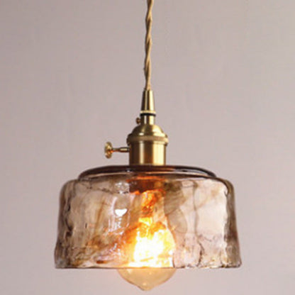 LumièreOvale – Lampe de plafond avec prismes en cristal noir