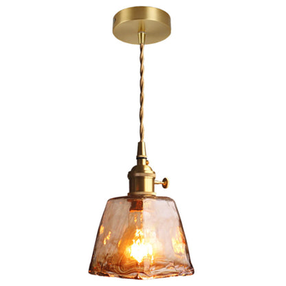 LumièreOvale – Lampe de plafond avec prismes en cristal noir