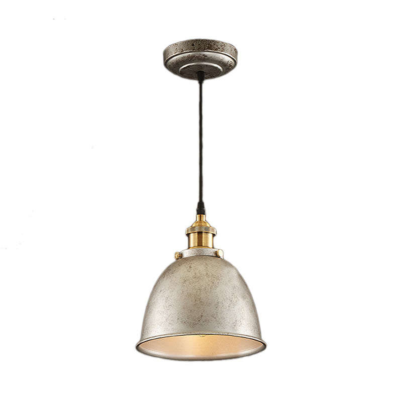 DomeLight - Suspension en fer forgé atmosphérique