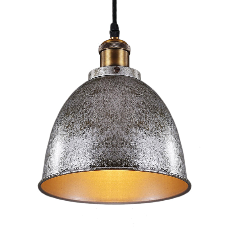 DomeLight - Suspension en fer forgé atmosphérique