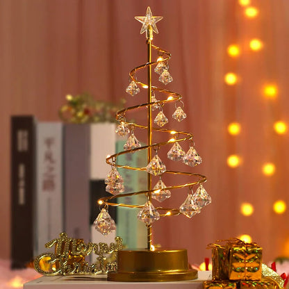 CharmingTree – Sapin de Noël LED en Cristal Acrylique Éclairé