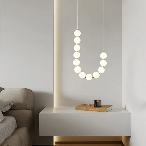 ÉclatLuxe - Lustre en Collier Élégant