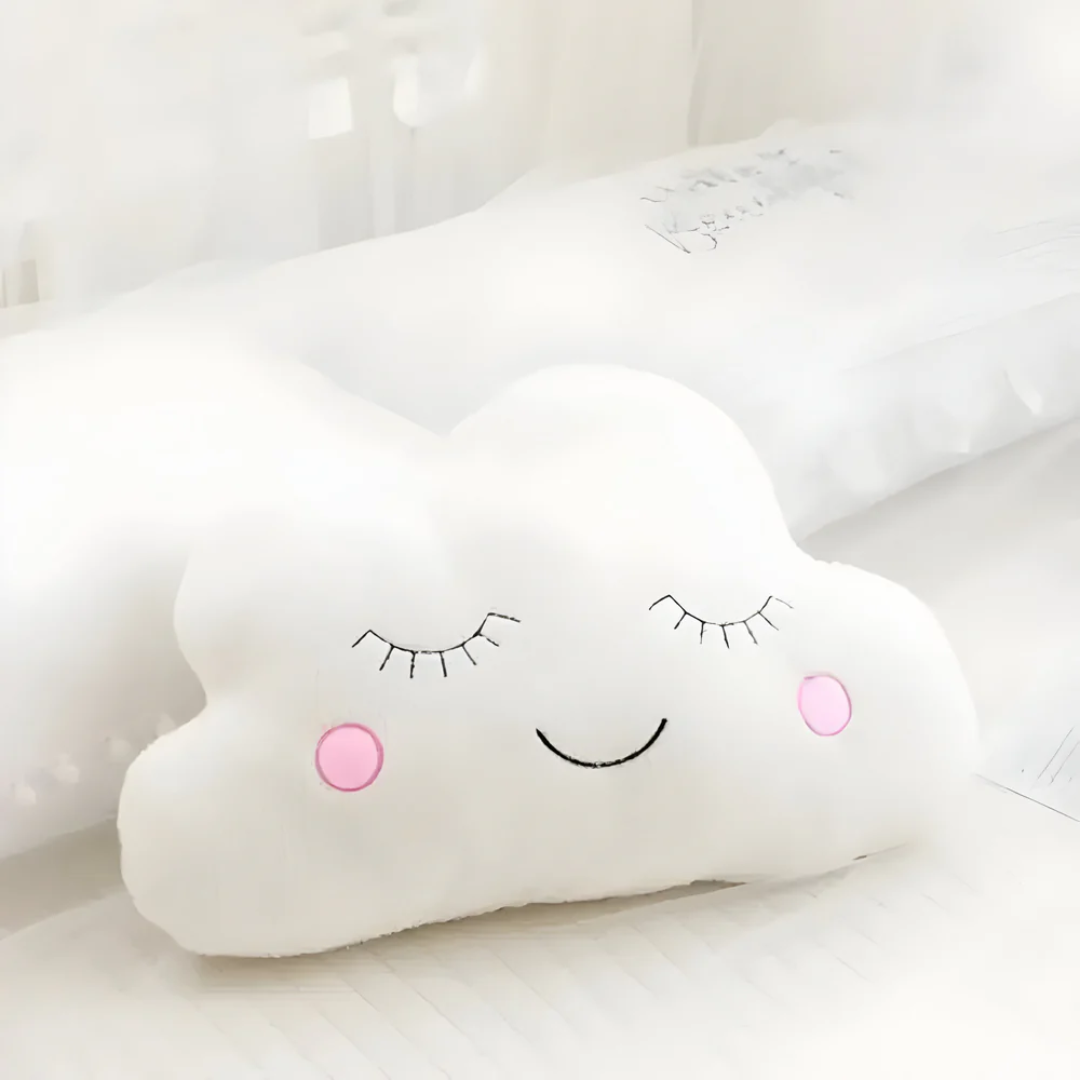 LazivDouceur – Coussin Peluche Ultra-Moelleux | Nuage, Étoile, Lune ou Goutte