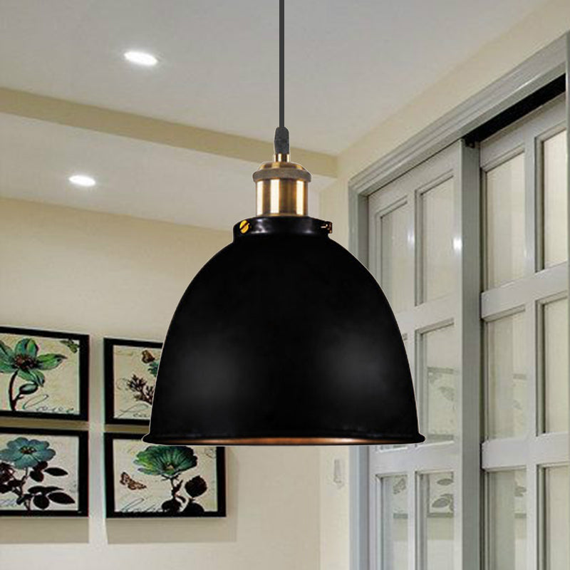 DomeLight - Suspension en fer forgé atmosphérique