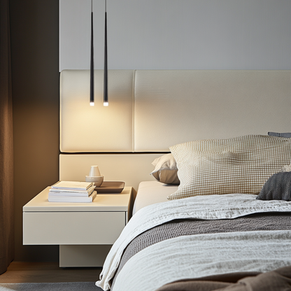 VIRENNA | Suspension Moderne – LED Blanc Chaud – Hauteur Réglable – CRI 96 – Design Goutte Élégant