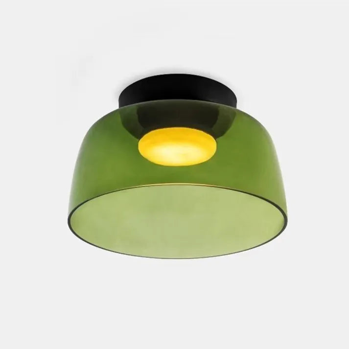 GlassLuxe – Lumière de Plafond Médiévale
